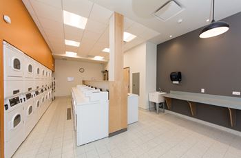 On-site laundry facilities
